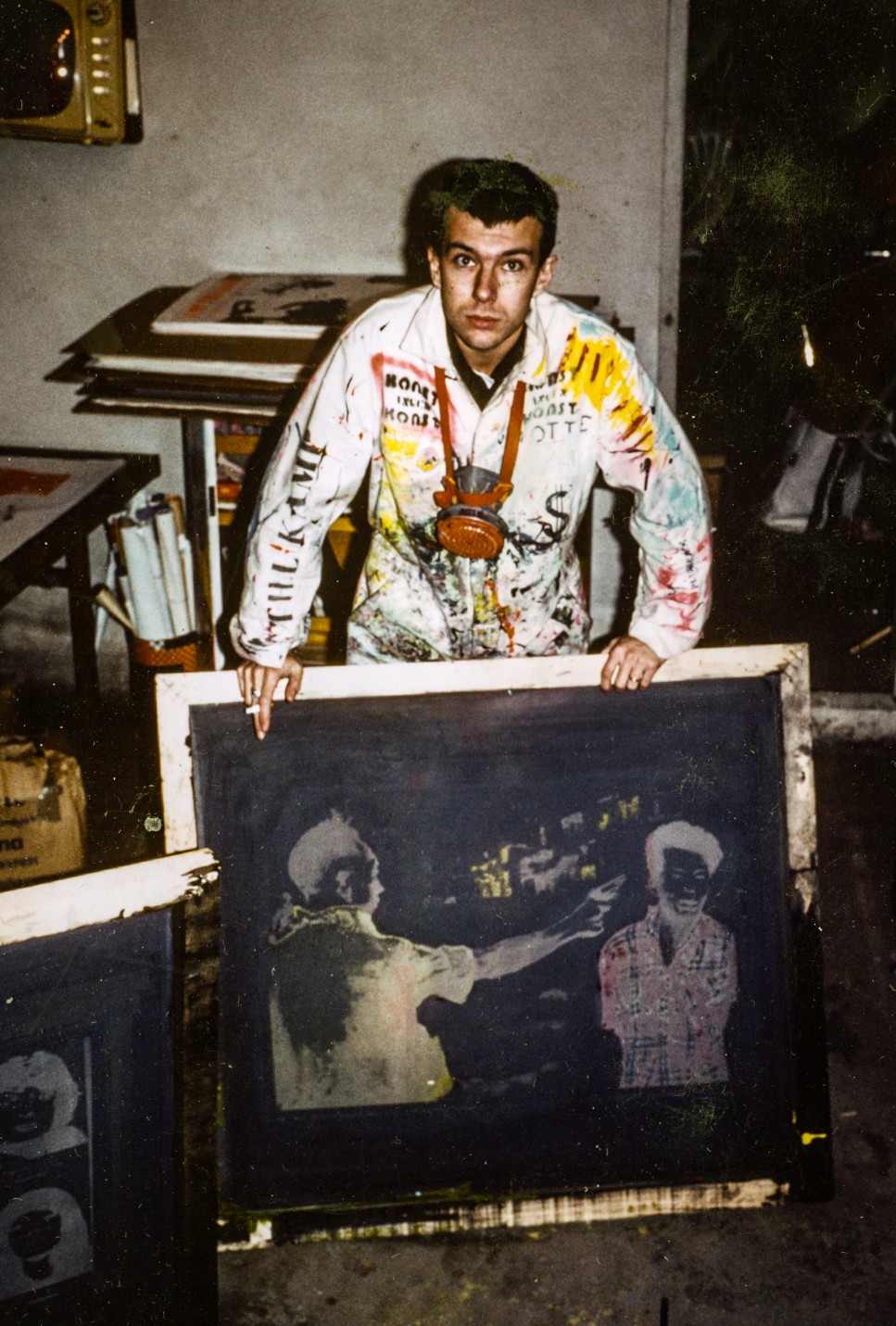 TD  with his silkscreen 1981 